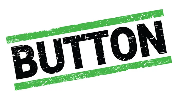 Текст Button Написаний Знаку Марки Зеленого Прямокутника — стокове фото