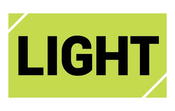 Light Text Written Green Black Rectangle Stamp Sign — 图库照片