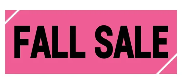 FALL SALE text written on pink-black grungy stamp sign.