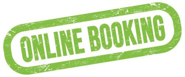 ONLINE Kitap, yeşil dikdörtgen mühür işareti üzerinde metin.