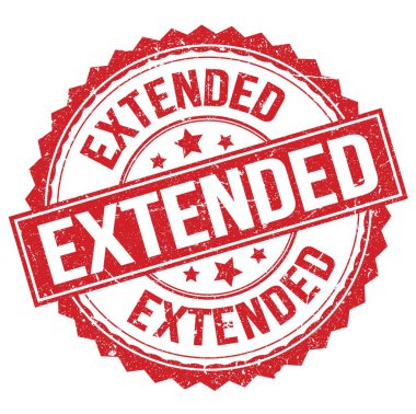 Kırmızı yuvarlak pul işareti üzerine yazılmış SONUŞTURulmuş metin