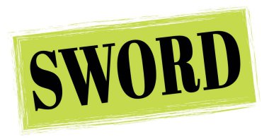 Yeşil-siyah dikdörtgen işareti üzerine yazılmış KILIÇ metni.