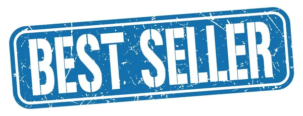 Best Seller Text Written Blue Grungy Stamp Sign — Stock Photo, Image