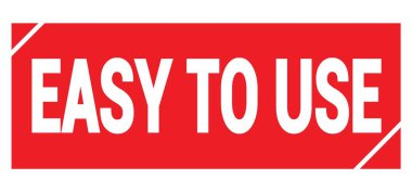 Kırmızı grungy işareti üzerine yazılmış metni kullanmak kolay.