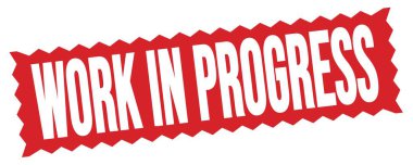 Kırmızı zig-zag işareti üzerine yazılmış PROGRESS metni.