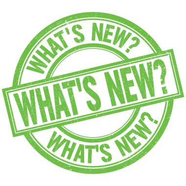 Ne var ne yok? Yeşil yuvarlak pul işareti üzerine yazılmış metin