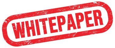 Beyaz Kağıt, kırmızı dikdörtgen işareti üzerinde metin.