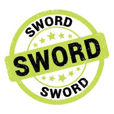 KILIÇ metni yeşil-siyah grungy işareti üzerine yazılmış.