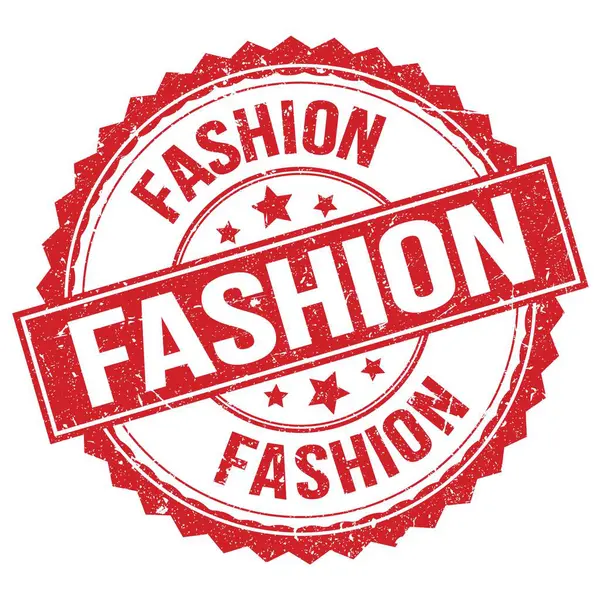 Fashion Text Written Red Stamp Sign — Stock Photo, Image