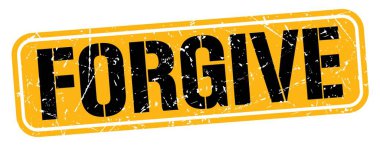 Affedici metin turuncu-siyah pul işareti üzerine yazılmış.