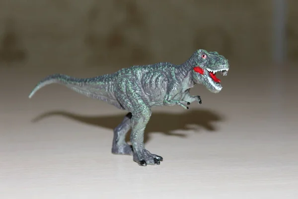 Toy Tyrannosaurus Background — Stock Photo, Image