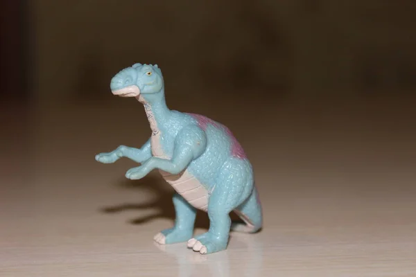 Iguanodon Toy Dinosaur Background — Stock Photo, Image