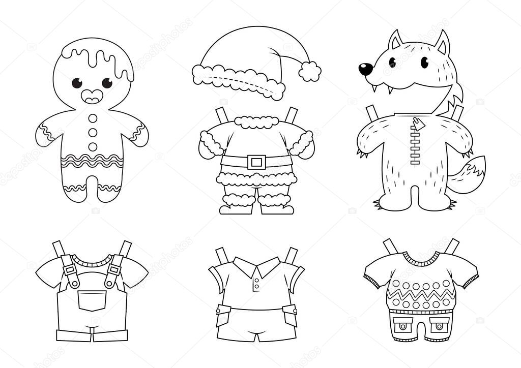 Ecas Recortables MuÃ±ecas De Papel Para Pintar Muã Ecas MuÃ±eco