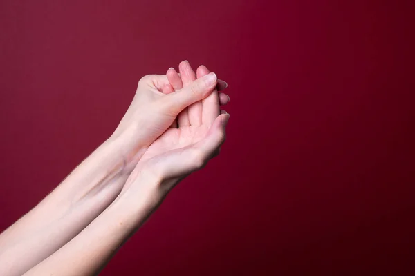 Massage Des Mains Relaxant Pour Soulager Douleur — Photo