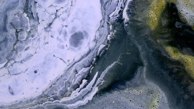 Su boyalarının soyut renkli arkaplanı. inanılmaz soyut arkaplan 