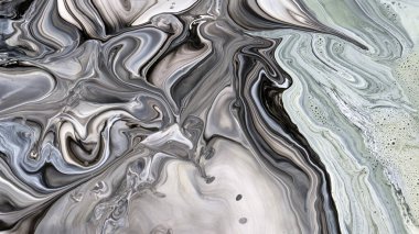 Sulu mürekkebin renkleri saydamdır. Soyut çok renkli mermer desen arkaplanı