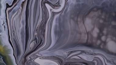 Sulu mürekkebin renkleri saydamdır. Soyut çok renkli mermer desen arkaplanı