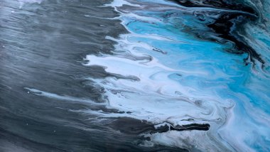 Su boyalarının soyut renkli arkaplanı. inanılmaz soyut arkaplan 