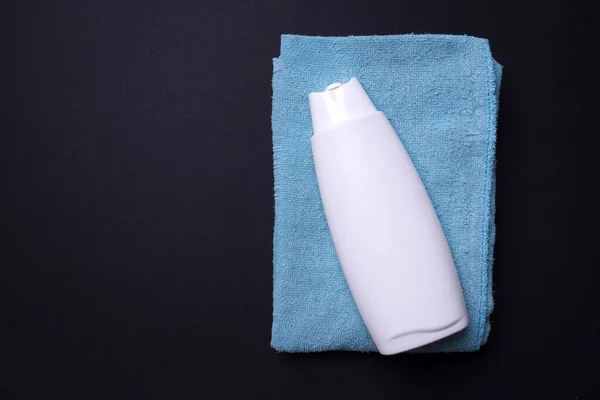 Shampoo Frasco Condicionador Cabelo Isolado — Fotografia de Stock