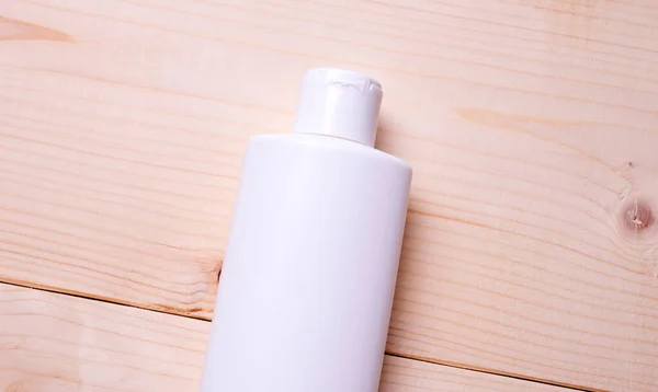 Shampoo Frasco Condicionador Cabelo Isolado — Fotografia de Stock