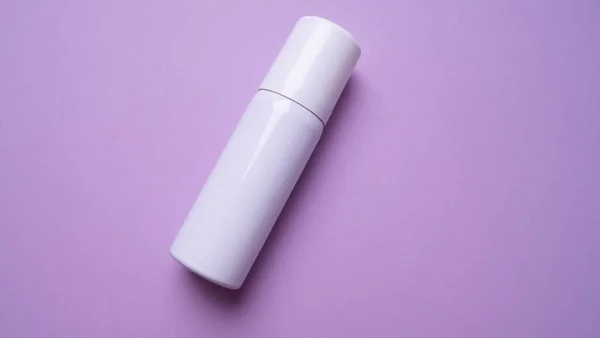 Pequeno Pacote Desodorizante Vista Superior Isolado — Fotografia de Stock
