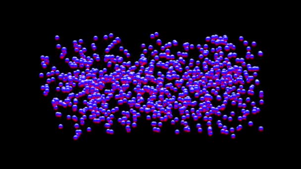 Esplosione Testo Parola Della Guerra Pace — Video Stock