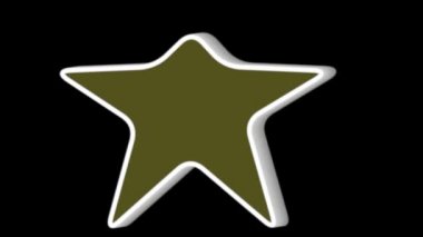 Yıldızdan insana dönüşümlü 3 boyutlu animasyon.