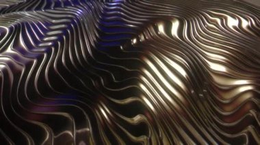 Hareket eden bir dalga yardım uçağının 3 boyutlu animasyonu