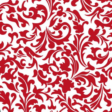 kırmızı kalpli desen