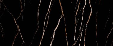 Sarı damarlı siyah mermer arkaplan