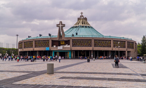 Мехико - 26 августа 2021 года - панорама нового города Гвадалупе