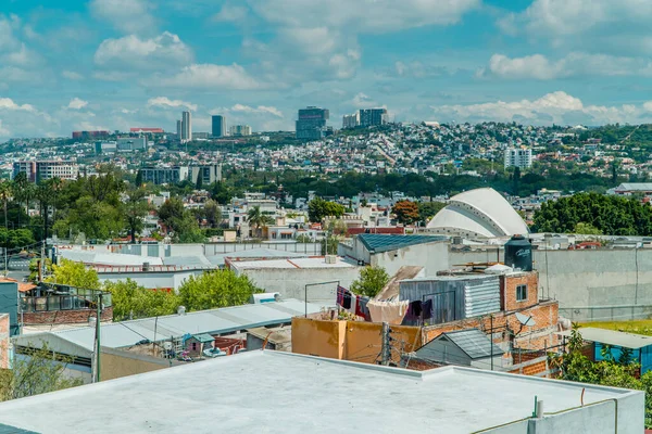 Queretaro Mexico September 2021 Panorama View City Santiago Queretaro Seen — Stock Photo, Image