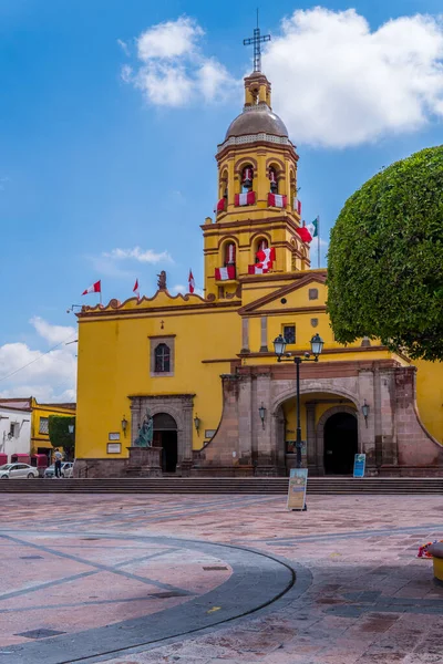 Queretaro Mexiko September 2021 Templo Convento Santa Cruz Los Milagros — Stockfoto