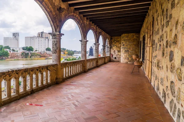 Santo Domingo Dominikanische Republik Oktober 2021 Der Balkon Des Alcazar — Stockfoto