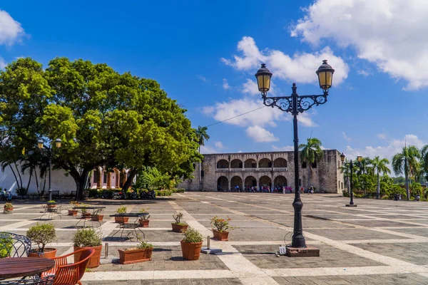 Santo Domingo Dominikanische Republik Oktober 2021 Die Plaza Hispanidad Plaza — Stockfoto