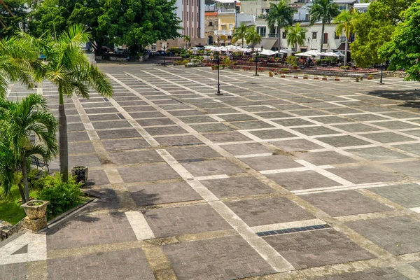 Santo Domingo República Dominicana Outubro 2021 Plaza Hispanidad Plaza Espana — Fotografia de Stock