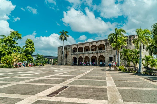 Saint Domingue République Dominicaine Octobre 2021 Touristes Alcazar Colon Sur — Photo