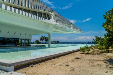 Rio de Janeiro, Brezilya - 26 Şubat 2022 - Rio şehir merkezindeki Yarının Müzesi