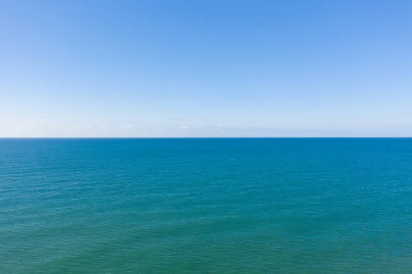 Meereshorizont Luftaufnahme Einfluss Von Himmel Und Meer Einklang — Stockfoto