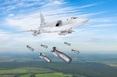 Muharebe süpersonik ağır uçaklar düşman hedeflerini vurarak yükseklerden bombalar.