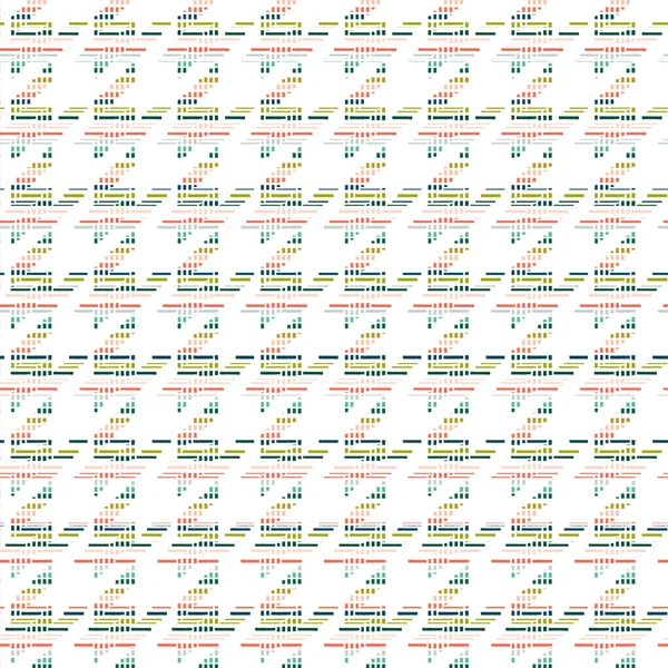 ソリッドキャンバス上の幾何学的高精細不織布シームレスパターン — ストック写真