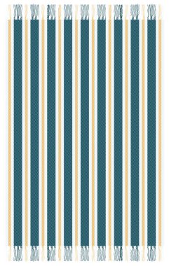 Halı, kilim ve banyo bezi desenleri ve tuval üzerindeki trend renkleri