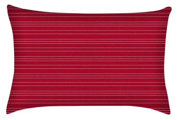 Современный Узор Cushman Pillow Изолирован Белом Полотне Текстурой Высокого Разрешения — стоковое фото
