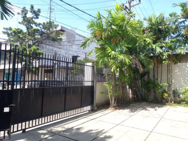 Barselona şehrinin sokak manzarası