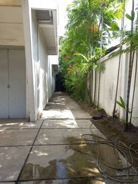 Barselona şehrinin sokak manzarası