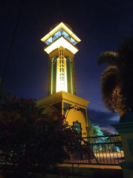 Pemandangan Malam Kota Barcelona — Stok Foto