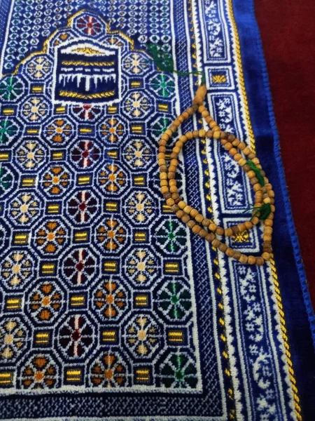 Detailní Záběr Tradiční Turecké Kožené Tkaniny — Stock fotografie
