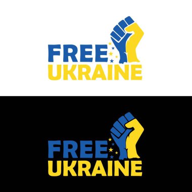 Bedava Ukrayna vektör tasarımı çizimi. Tişört baskısı, poster, kart ve diğer hediye tasarımları için iyidir..