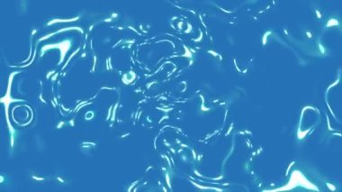 Hareket eden mavi ve mavi ışık dalgalarıyla canlanan arkaplan.