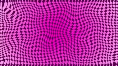 Koyu pembe arka planda şekil değiştiren pembe ağ şekilli animasyon arkaplan.